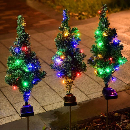1PC Solar Garden Light Waterproof Outdoor Decoration Christmas Tree Light