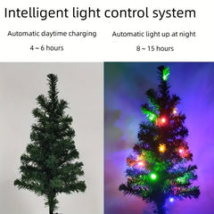 1PC Solar Garden Light Waterproof Outdoor Decoration Christmas Tree Light