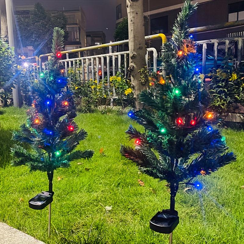 1PC Solar Garden Light Waterproof Outdoor Decoration Christmas Tree Light
