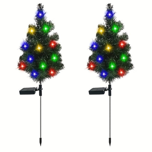 1PC Solar Garden Light Waterproof Outdoor Decoration Christmas Tree Light