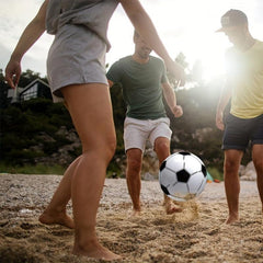 2pcs Inflatable Football Beach Ball Pool Party Game and Balloon Gift