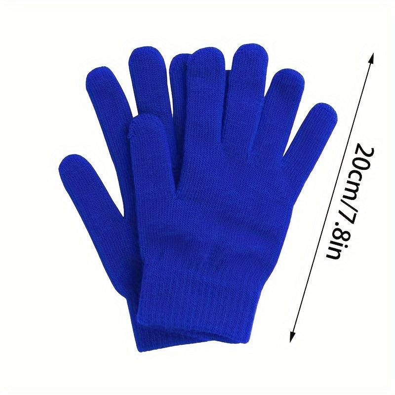Stretchy Mittens Sports Knit Gloves Unisex Winter Elastic Warm Mittens