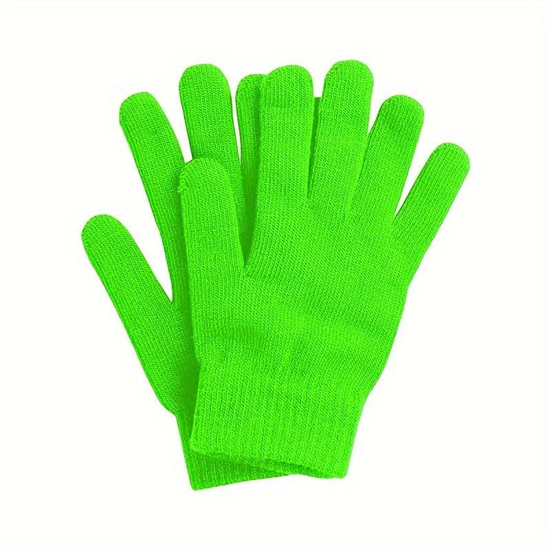 Stretchy Mittens Sports Knit Gloves Unisex Winter Elastic Warm Mittens