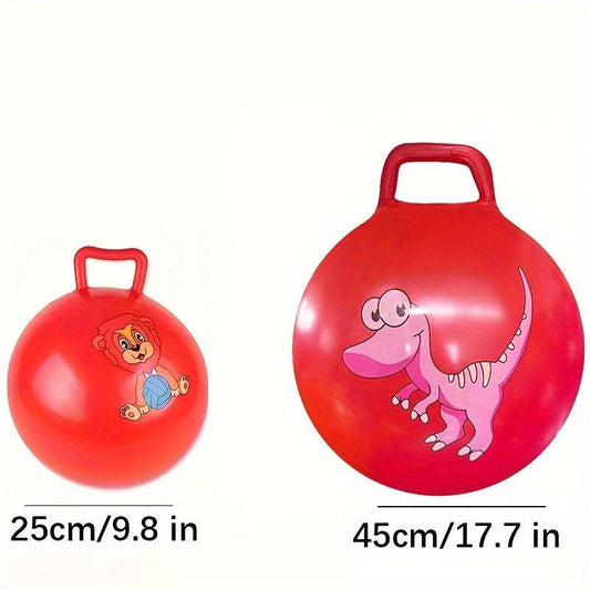 Big Jumping Ball 18 inch Sports Ball Bouncing Ball With Handle
