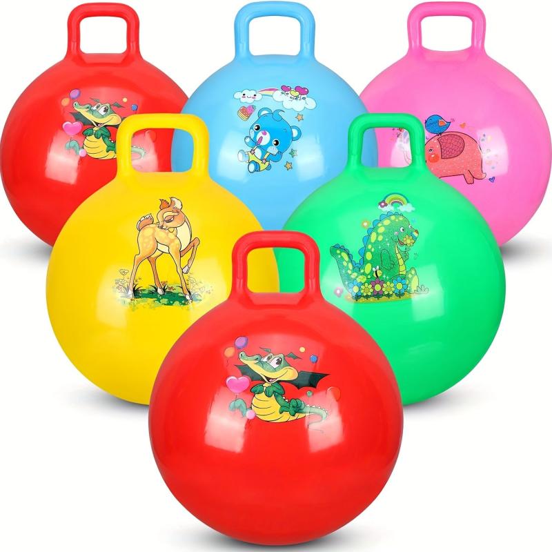 Big Jumping Ball 18 inch Sports Ball Bouncing Ball With Handle