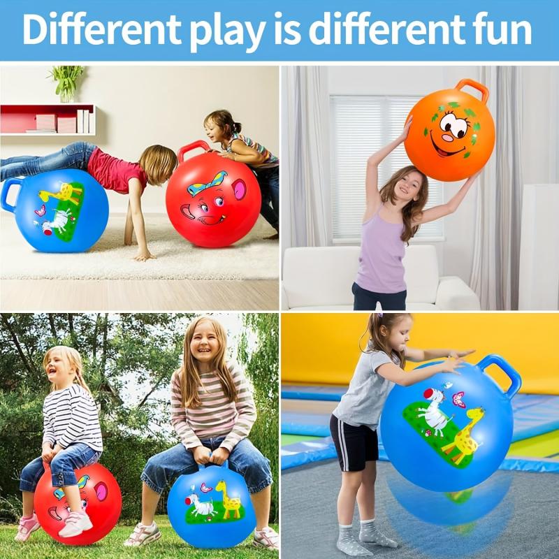 Big Jumping Ball 18 inch Sports Ball Bouncing Ball With Handle
