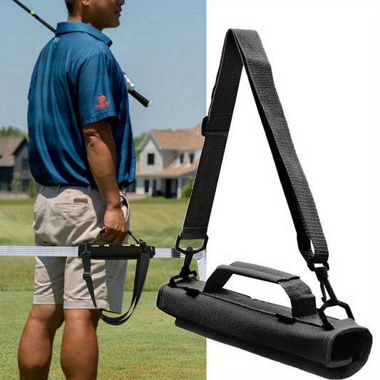Portable Golf Club Bag Mini Carry on Club Bag Green Bag Cross body Club Bag