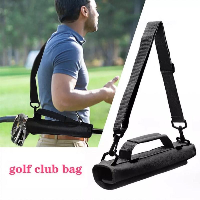 Portable Golf Club Bag Mini Carry on Club Bag Green Bag Cross body Club Bag
