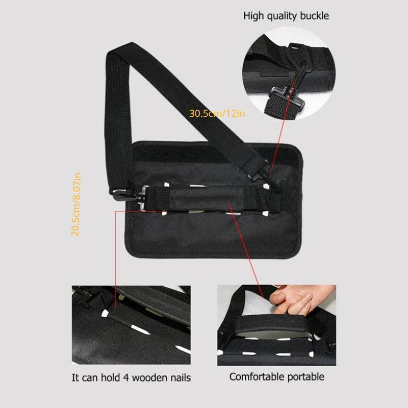 Portable Golf Club Bag Mini Carry on Club Bag Green Bag Cross body Club Bag