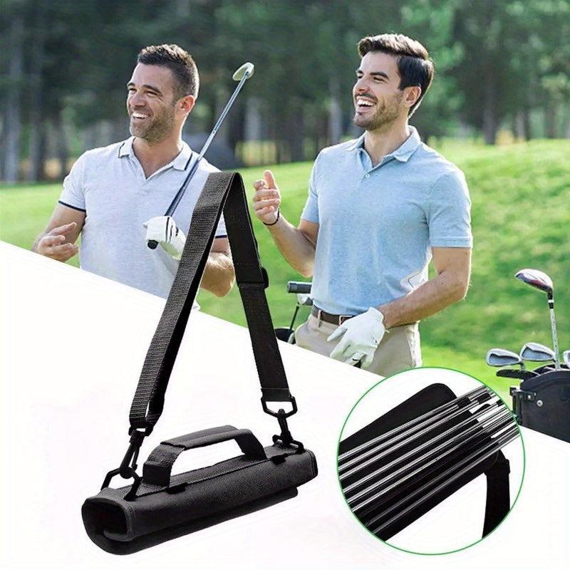 Portable Golf Club Bag Mini Carry on Club Bag Green Bag Cross body Club Bag