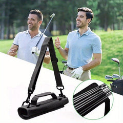 Portable Golf Club Bag Mini Carry on Club Bag Green Bag Cross body Club Bag