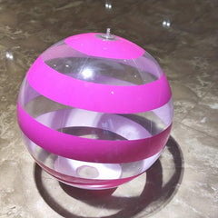 4PCS Beach Ball Set for Pool or Beach, 40-64 cm, Four Colors, Rainbow Design
