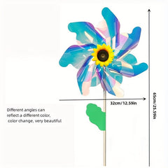 DIY Game Plastic Windmill Outdoor Toy Garden Decoration