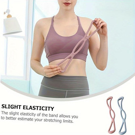 Resistance Band Arm Back Shoulder Exercise Elastic Rope Stretching Fitness Band
