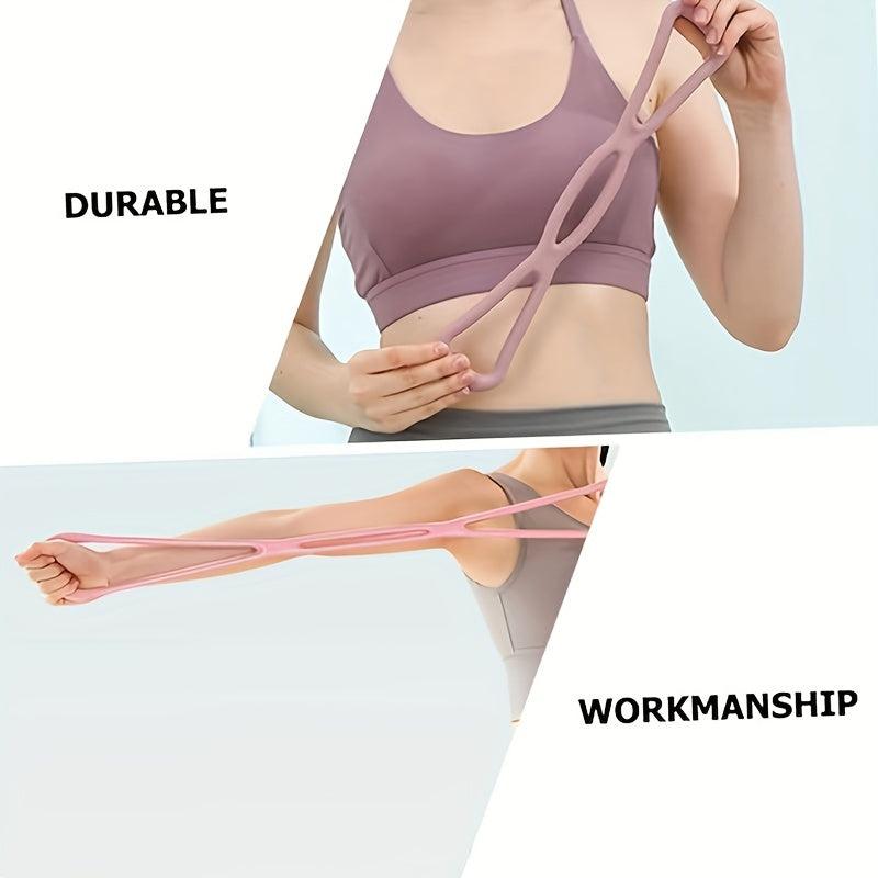 Resistance Band Arm Back Shoulder Exercise Elastic Rope Stretching Fitness Band