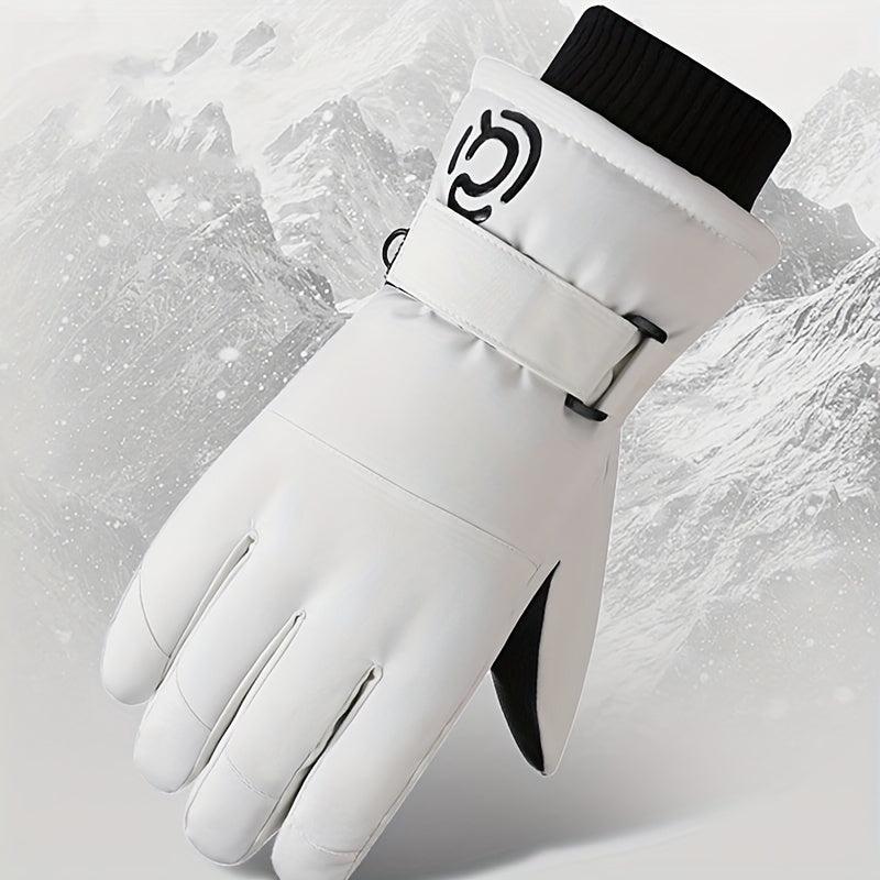 Women's Waterproof Touch Screen Ski Gloves