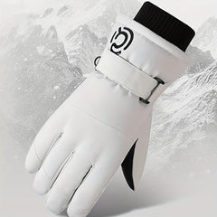 Women's Waterproof Touch Screen Ski Gloves