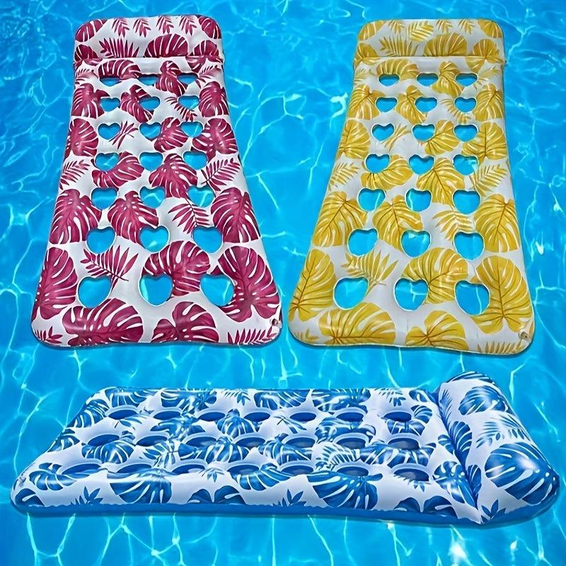 Inflatable Love Floating Row Pool Lounger Water Party Entertainment