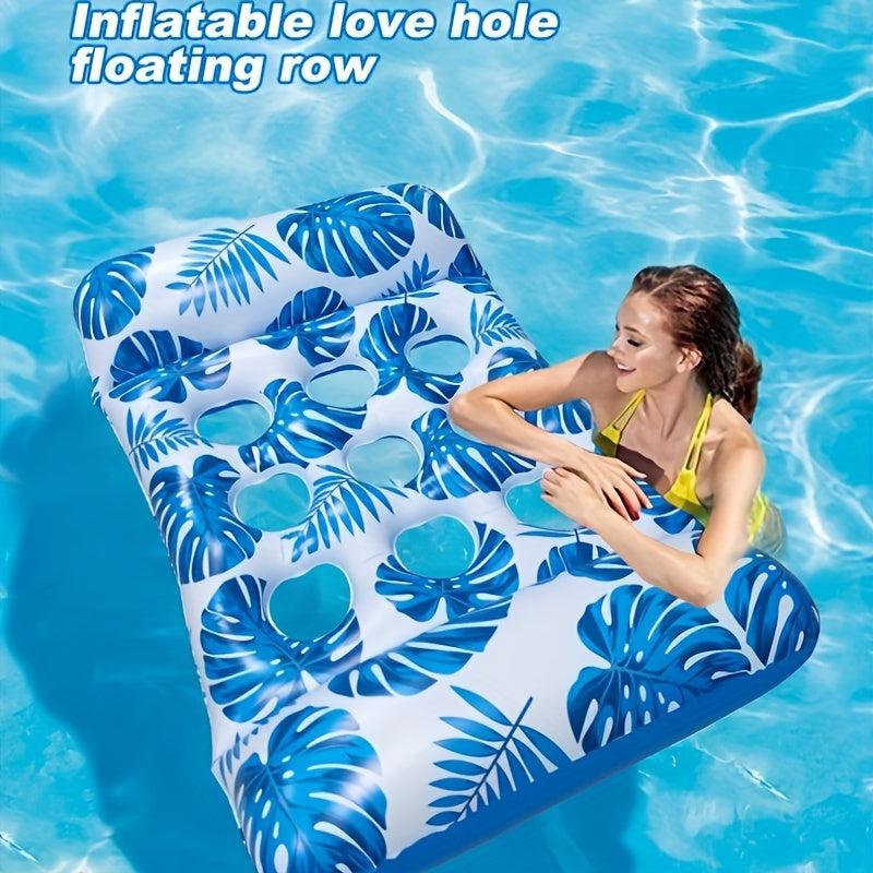 Inflatable Love Floating Row Pool Lounger Water Party Entertainment