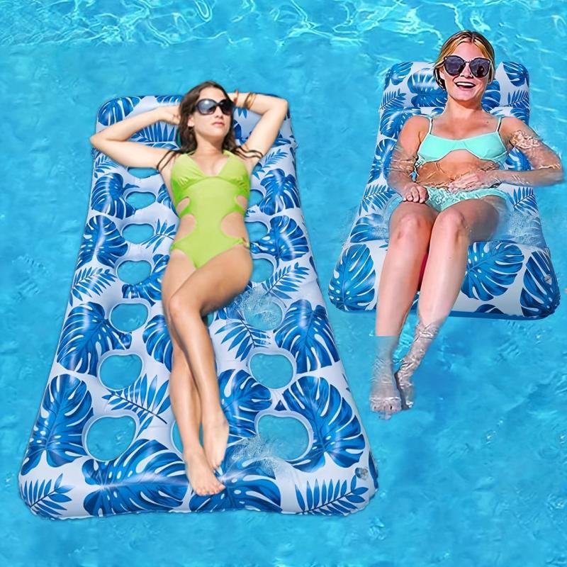 Inflatable Love Floating Row Pool Lounger Water Party Entertainment