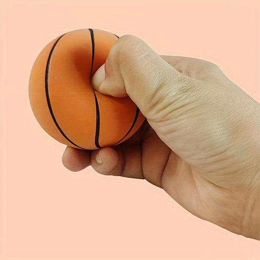 Rubber Elastic Mini Small Basketball for Kids