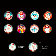 Bouncy Balls Christmas Party Balls Rubber Christmas Balls