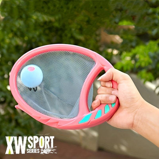 Children's Toy Stretch Racket Summer Beach Ball Sports Throw Catch Outdoor Toy
