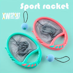 Children's Toy Stretch Racket Summer Beach Ball Sports Throw Catch Outdoor Toy