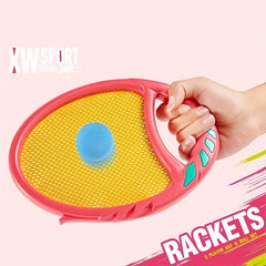 Children's Toy Stretch Racket Summer Beach Ball Sports Throw Catch Outdoor Toy
