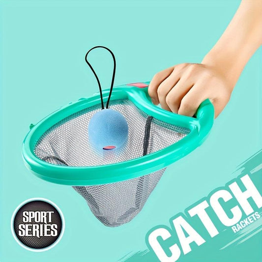 Children's Toy Stretch Racket Summer Beach Ball Sports Throw Catch Outdoor Toy
