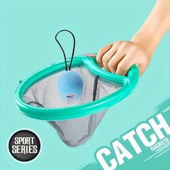 Children's Toy Stretch Racket Summer Beach Ball Sports Throw Catch Outdoor Toy