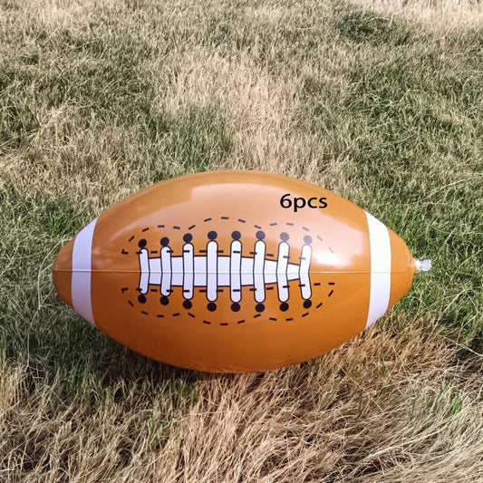 Inflatable Football Beach Ball Kids' Toy Outdoor Pool Water Play Ball