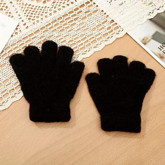 Winter Warm Gloves Mink Hair Sports Finger Full Finger Gloves