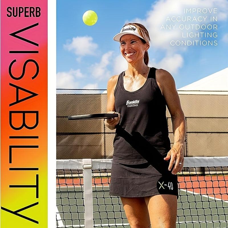 2pcs Outdoor Pickleball Golf Balls 40 Holes 74mm
