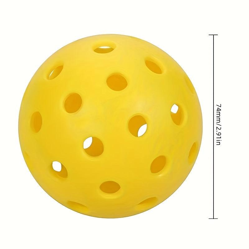 2pcs Outdoor Pickleball Golf Balls 40 Holes 74mm