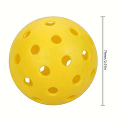2pcs Outdoor Pickleball Golf Balls 40 Holes 74mm