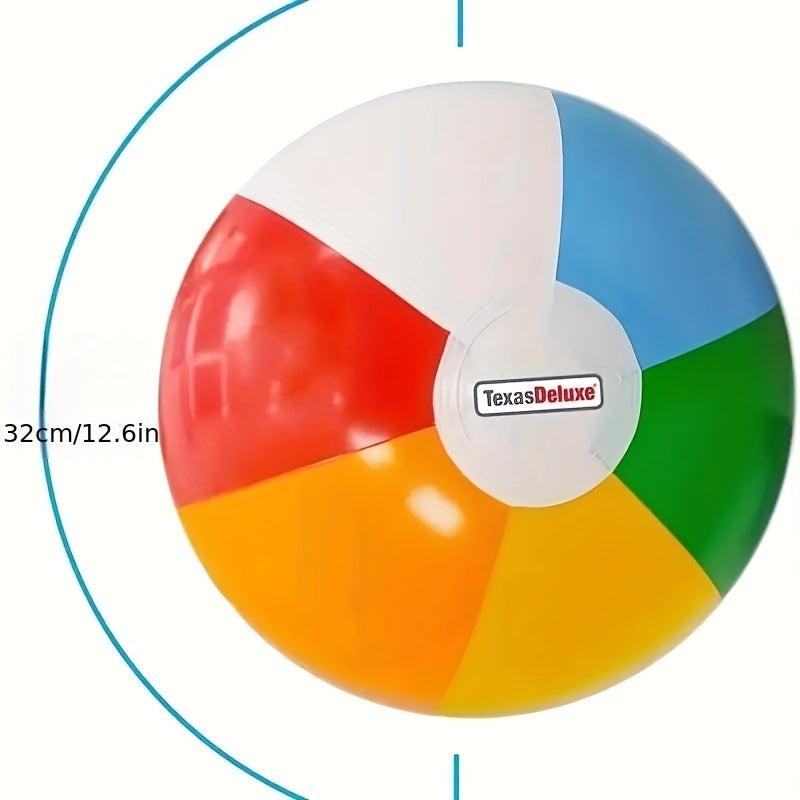 5 Pack Inflatable Beach Balls for Pool Party Fun