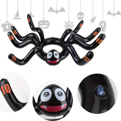 Halloween Inflatable Spider Ring Toss Game Set