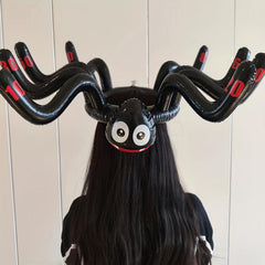 Halloween Inflatable Spider Ring Toss Game Set