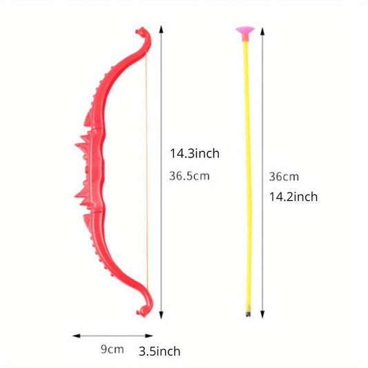 Large Suction Cup Bow And Arrow Outdoor Toy