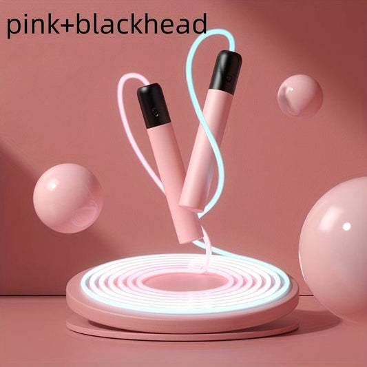 Light Changing Skipping Rope Fiber Optic High Bright Luminous Rope