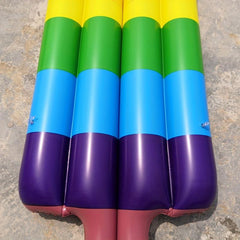 Colorful Stick Ice Inflatable Pool Lounger for Adults