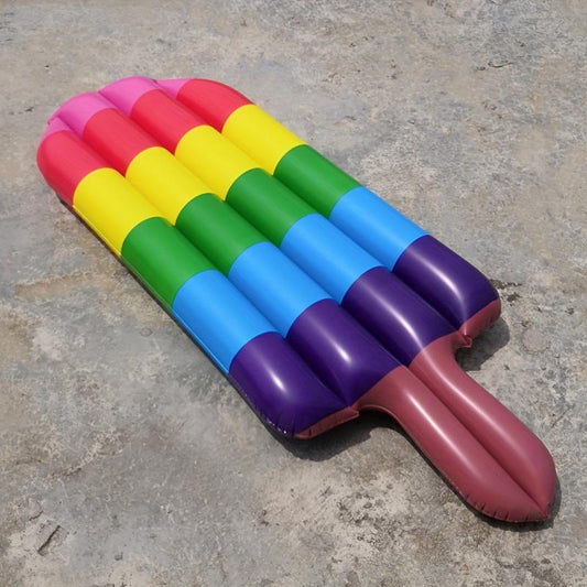 Colorful Stick Ice Inflatable Pool Lounger for Adults