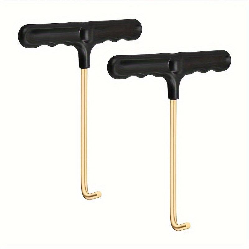 2pcs Trampoline Spring Pull Tool T Hook Kit