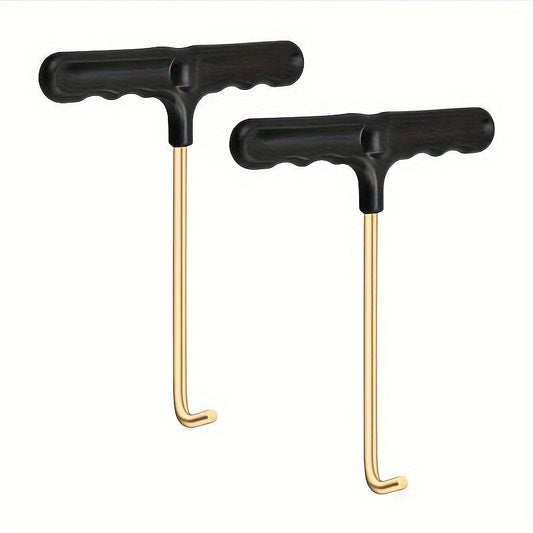 2pcs Trampoline Spring Pull Tool T Hook Kit