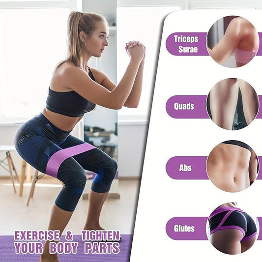 Hip Lift Resistance Band for Legs and Hips - Home and Gym Fitness