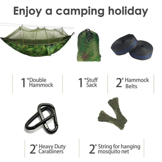 Ultralight Mosquito Net Hammock for Camping