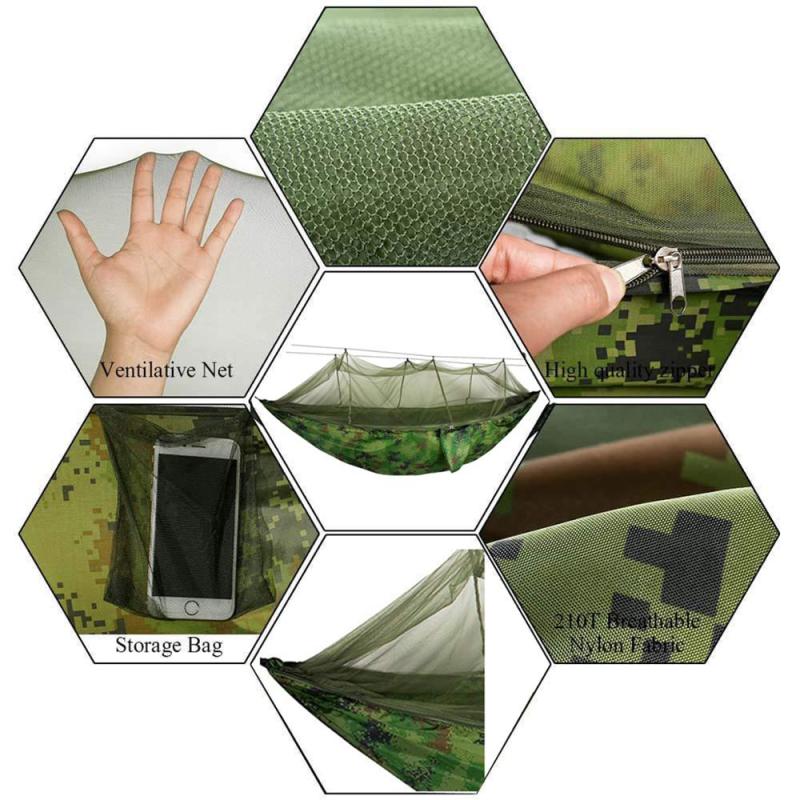 Ultralight Mosquito Net Hammock for Camping