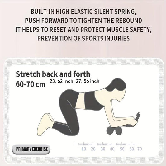 Children's 2 in 1 Rebound Bodybuilding Wheel Abdominal Muscle Exercise