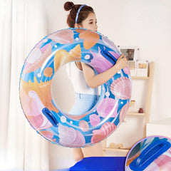 Double Airbag Swimming Ring Inflatable Life Saving Ring Large Adult Swimming Rin